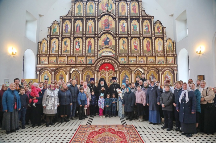 Престольный праздник в Сергиевском храме села Новосергиево